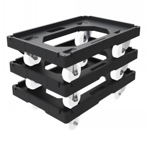 Heavy Duty Eurobox Dolly 600mm x 400mm 300kg Capacity